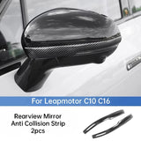 For Leapmotor C10 C16 B10 Car Rearview Mirror Anti Collision Strip Anti Scratch Protector Exterior Modification Accessories