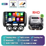 2K QLED Android Head Unit for Honda Jazz Fit 2001–2009