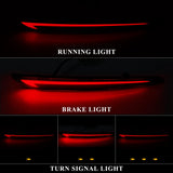 LED Rear Bumper Reflector Lights for Ford Fusion 2013 LED Ambient Light MAGIC COLORM