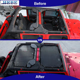 Heat Insulation Roof Sunshade for Jeep Wrangler JK 2007-17 Car Interior Accessory HEBE
