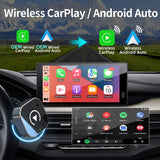 CarPlay Adapter Bluetooth 5.0 Converter for Universal OEM Radios CarPlay Adapter AKAMATE