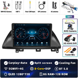 9-Inch QLED Android 15 Multimedia Player for Honda Odyssey