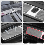For Jetour Traveller T2 Insect Screen Car Hood Air Intake Vent Cover Water Channel Protection Car Body Part OEM