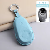 PU Leather Car Key Case Protector