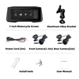 7" Android Head Unit TPMS GPS for Universal Motorcycle