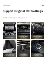 Wireless CarPlay Multimedia Display for Mercedes-Benz A Class 2013