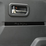 Stainless Steel Door Trim for Suzuki Jimny JB64 Car Interior Accessory GMUNI