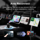 Mini 2-in-1 Wireless CarPlay and Android Auto Box Adapter CarPlay Adapter LEXXSON