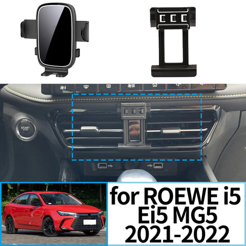 Fast Charging Magnetic Screen Phone Mount for MG5 2021-2022 Car Phone Holder CATUSIKI