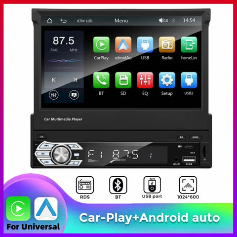 7 Inch Motorized Retractable Touch Screen Player for Universal Android Head Unit LEXXSON