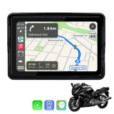 5in Waterproof Motorcycle GPS CarPlay Monitor AKAMATE