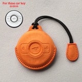 Suede Car Key Case for Mercedes Benz Smart #1 #3 fortwo brabus EQFortwo ForFour Premium Pro+