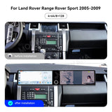 24.6-Inch Dual Screen Head Unit for Range Rover Sport 05-09 Android Head Unit AOTSR