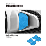 For BMW X3 G45 G48 2025- Door Handle Recess Protector Trim Sticker Car Premium Interior Tuning Accessories Made of Alcantara