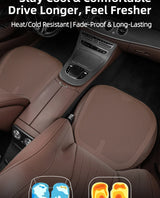 Universal Breathable PU Leather Car Seat Cushion Pad