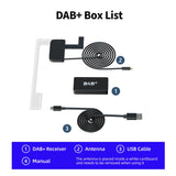 DAB+ Receiver Box & Antenna for Android Radio Car Interior Accessory AKAMATE