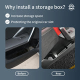 ABS Front Door Handle Storage Box for BMW X1 & X2 Car Interior Accessory OEM