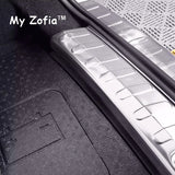For Leapmotor C10 2024-2025 Car Stainless Steel Rear Trunk Scuff Plate Cover Protector Sill Trunk Tread Plate Trim Accessorie