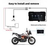 6.25 inch GPS Wireless CarPlay for Universal Moto