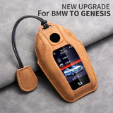 Car Key Cover For Bmw X3 G01 G31 X5 G05 X4 G02 G30 G32 I8 X7 M5X F20 Leather Car Key Case Cover Car Key Case OEM
