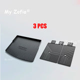 For BYD Sealion 5 DM-i 2025 2026 Car TPE Rear Seat Backrest Protective Pad Trunk Mat Anti-Kick Pad Car Interior Accessories C