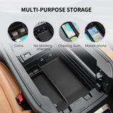 Mazda CX-90/CX-70 Armrest Storage Box Car Tray Organizers Accessories Armrest Box Storage smabee