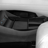 Center Console Lower Storage Box for BYD Seal 06GT 2024 2025 Car Central Tray TPE Organizer Accessories Tidying Black Car Int