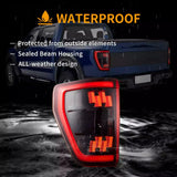 Full LED Tail Lights Sequential Signal Ford F-150 Car Interior Accessory VLAND