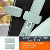For Zeekr 007 001x Seat Belt Socket Protection Cover Scratch Resistant Silicone Cover Automotive Accessories