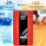 600A Compact Jump Starter for Up to 3.0L Gas Vehicles Car Interior Accessory EAFC