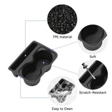 BYD M6 2024 2025 Center Console Cup Holder Shock-Absorbing Storage Tray Tidying Car Accessories Black TPE Center Console Cup