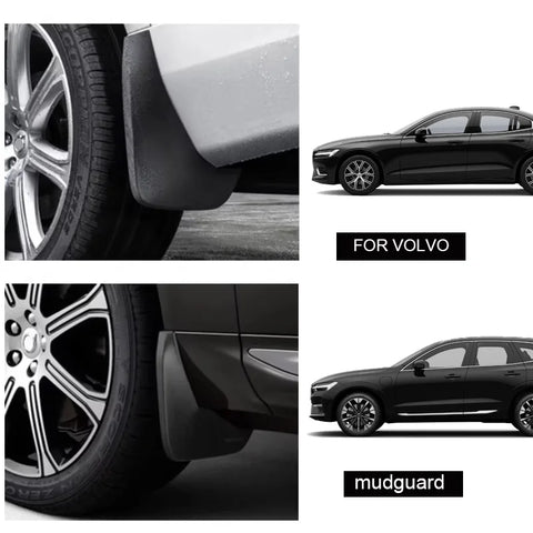 Mud Flaps Front & Rear for Volvo XC60 S60 2015-20 Car Interior Accessory LINGLUYANG
