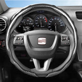 Carbon Fiber Snap-On Wheel Cover for Seat Ibiza