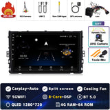 Android 15 QLED Multimedia Stereo for VW Polo VI Jetta MK7