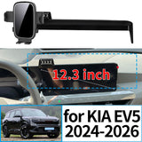 Stable Clip-On Wireless Charger for KIA EV5 2024–2026 Car Phone Holder CATUSIKI