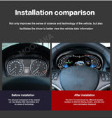 Digital Instrument Cluster Speedometer for BMW 3 Series 2005-2012 Android Head Unit Aotsr