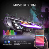 RGB LED Headlight with Animation for Subaru BRZ/Toyota 86 Car Interior Accessory VLAND