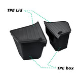 For Tesla New Model Y 2025 Launch Juniper Rear Trunck side Storage Box with Flocking or TPE Lids Covers and Drawstring