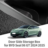 Door Side Storage Box for BYD Seal 2024-2025 Car Interior Accessory smabee