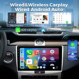 2K QLED Android 15 Multimedia Stereo for VW Passat B6 B7 CC Android Head Unit RSNAVI