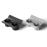 Tesla Cybertruck 2024 Cup Holder Central Control Silicone Drinks Holder Storage Car Interior Accessories Black Grey Cup Holde