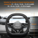 Suede Matte Carbon Fiber Cover for Lynk & Co 01