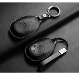 Leather Car Key Case Cover For GAC GS4 GM8 GA4 GS5 GS3 GA3 GA6 SGS7 Trumpchi E8 E9 MPV S7 E8 E9 GN8 M8 GM8 Remote Key Case Shell