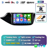 2K QLED Android 15 Multimedia Head Unit for Kia Cee'd 2012–2018
