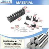 Under-Seat Storage Box Alloy for Ford F150 2015-2026 Car Interior Accessory HEBE