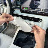 For Geely EX5 Galaxy E5 2024 2025 2026 Car Central Control Water Cup Silicone Pad Anti-Slip Dirt-Resistant Car Interior