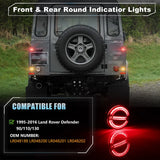 8pc LED Light Upgrade Kit for Land Rover Defender LED Ambient Light iJDM