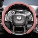 Premium Suede Snap-On Cover for Ram Steering