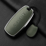 4 Button Aluminum Alloy Goatskin Car Key Case Cover for Nissan 4 Button Aluminum Alloy Car Key Case Cover OEM