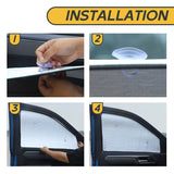 Aluminum Foil Window Visor Insulation for Silverado Sierra Car Interior Accessory HEBE